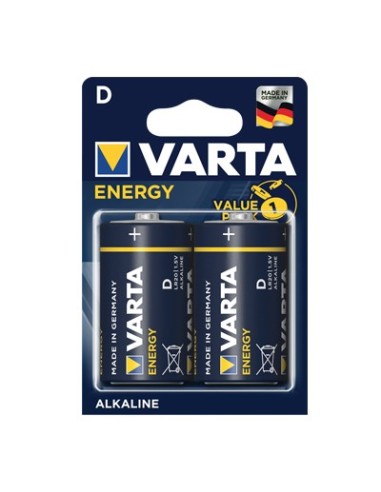 PILA TORCIA D ENERGY VARTA ALCALINA VOLT 1,5 CF - PZ 2