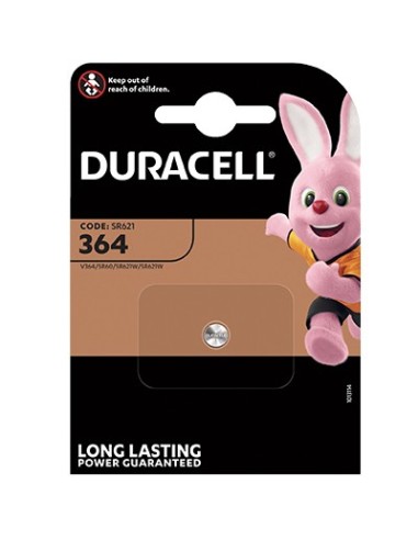 PILA SPECIALISTICA 364 DURACELL OSSIDO ARGENTO VOLT 1,5