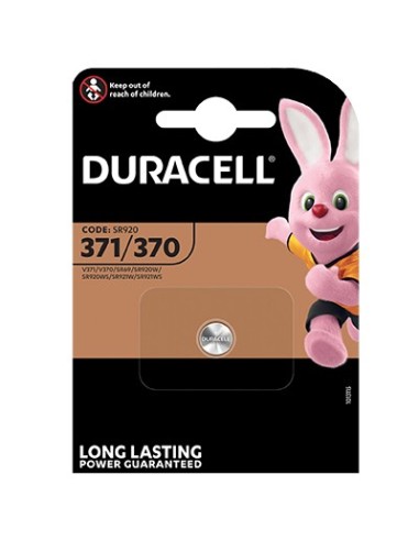 PILA SPECIALISTICA 371/370 DURACELL OSSIDO ARGENTO VOLT 1,5