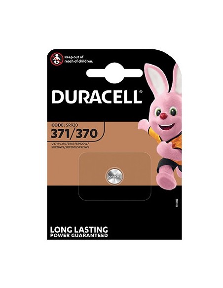 PILA SPECIALISTICA 371/370 DURACELL OSSIDO ARGENTO VOLT 1,5