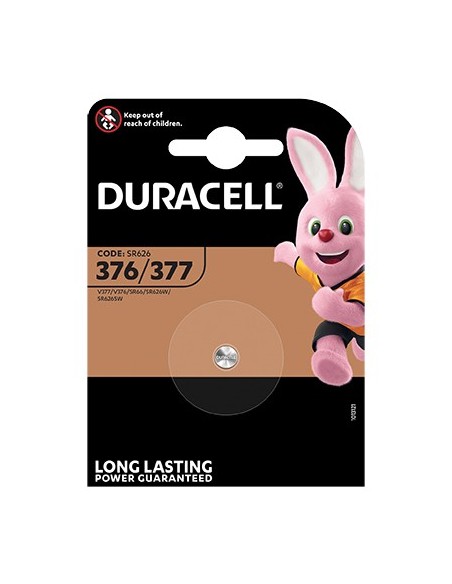 PILA SPECIALISTICA 377 DURACELL OSSIDO ARGENTO VOLT 1,5