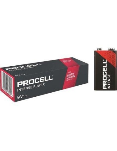 PILA TRANSISTOR PROCELL INTENSE DURACELL VOLT 9,0 CF - PZ 10