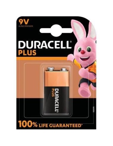 PILA TRANSISTOR PLUS100 POWER DURACELL ALCALINA VOLT 9,0