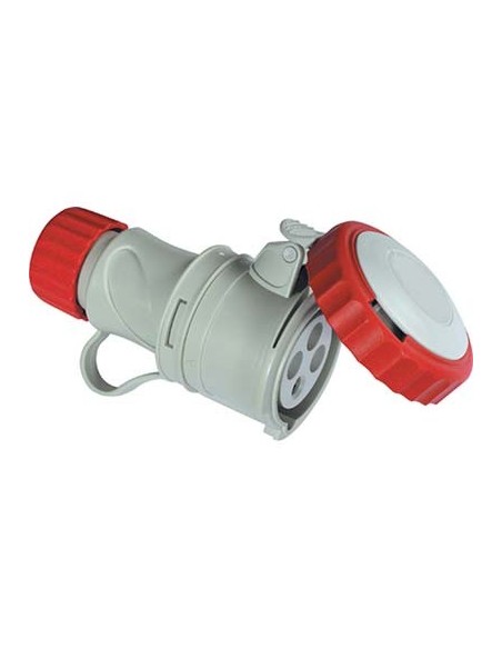 PRESA MOBILE INDUSTRIALE ROSSA FME 3P+T 16A IP67