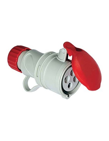 PRESA MOBILE INDUSTRIALE ROSSA FME 3P+T 16A IP44