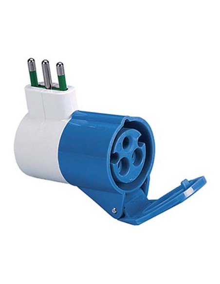 ADATTATORE 16A PRESA BLU FME 2P+T 16A IP44