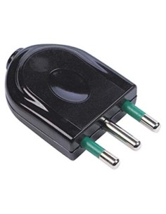 SPINA MOBILE GARANTI NERO 2P+T 16A