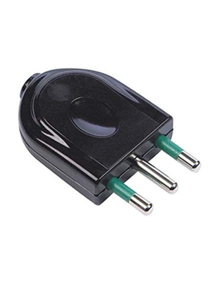 SPINA MOBILE GARANTI NERO 2P+T 16A