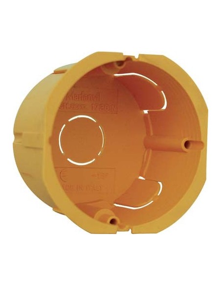 SCATOLA TONDA INCASSO MARLANVIL PP GIALLO MM 65