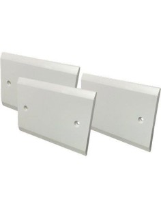 COPERCHIO SCATOLA RETTANGOLARE PP BIANCO MM 80X120 CF - PZ 3