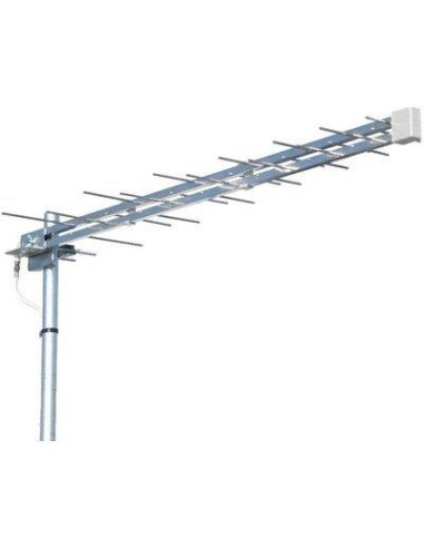 ANTENNA LOGARITMICA BANDA UHF GALAXY ALLUMINIO GUADAGNO DB 12/15 13 ELEMENTI