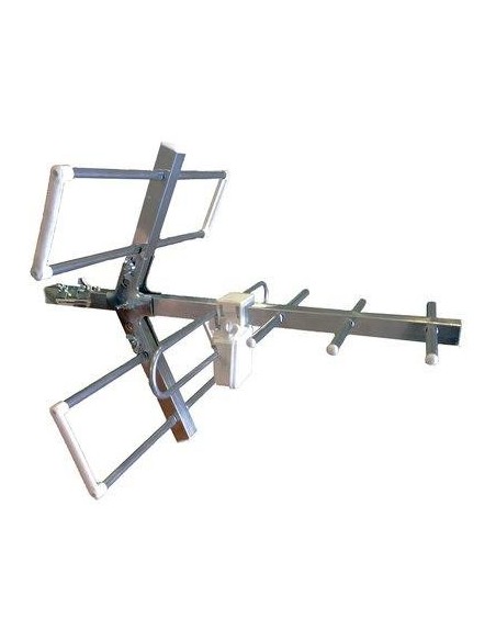 ANTENNA DIGITALE TERRESTRE BANDA UHF 5G GALAXY ALLUMINIO GUADAGNO DB 8-10 5 ELEMENTI