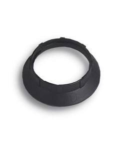 GHIERA X PORTALAMPADA RESINA NERO E27 MM 56