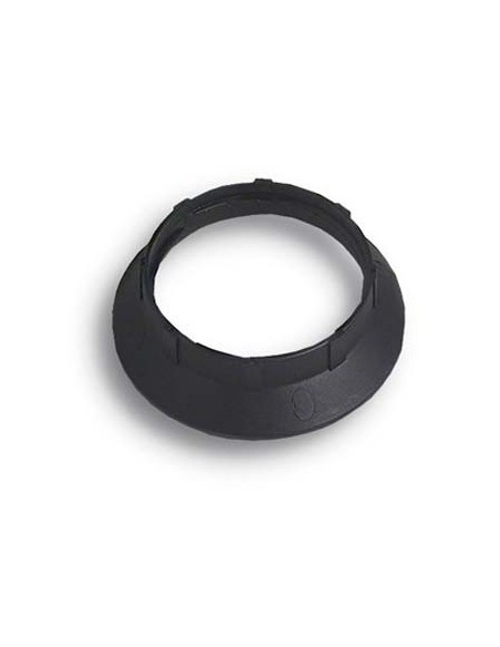 GHIERA X PORTALAMPADA RESINA NERO E27 MM 56