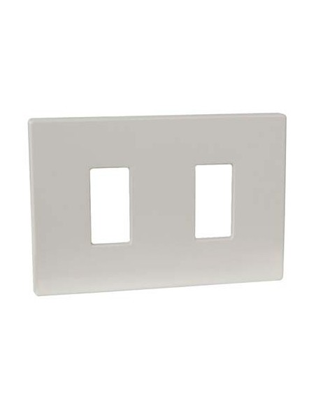 PLACCA COPRIFRUTTI VENUS MARLANVIL RESINA AVORIO POSTI 2 MM 115X80