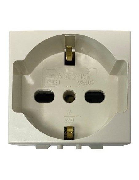 PRESA SCHUKO + SICUREZZA VENUS MARLANVIL VOLT 250 A 10/16 2P+T