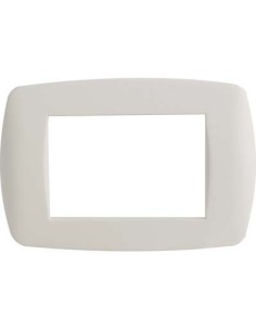 PLACCA COPRIFRUTTI MILLENIUM MARLANVIL BIANCO POSTI 3 MM 122X83