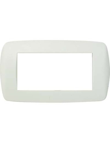 PLACCA COPRIFRUTTI MILLENIUM MARLANVIL BIANCO POSTI 4 MM 150X83