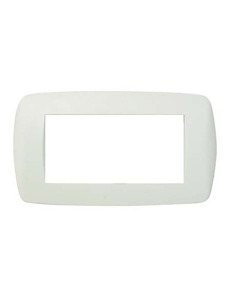 PLACCA COPRIFRUTTI MILLENIUM MARLANVIL BIANCO POSTI 4 MM 150X83