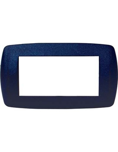 PLACCA COPRIFRUTTI MILLENIUM MARLANVIL BLU STELLATO POSTI 4 MM 150X83