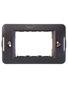 SUPPORTO FRUTTI ONDA MARLANVIL PC NERO POSTI 3