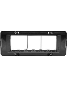 SUPPORTO FRUTTI ONDA MARLANVIL PC NERO POSTI 6