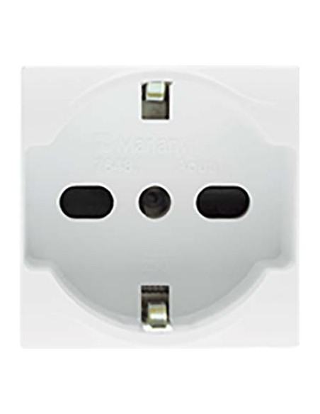 PRESA SCHUKO + SICUREZZA AQUA MARLANVIL VOLT 250 A 10/16 2P+T