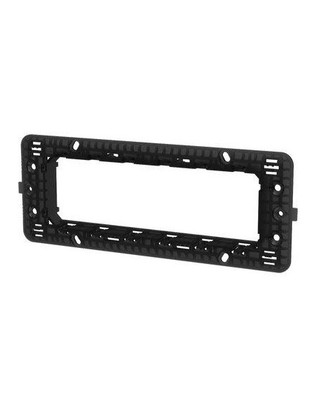 SUPPORTO FRUTTI ABM PC NERO POSTI 6