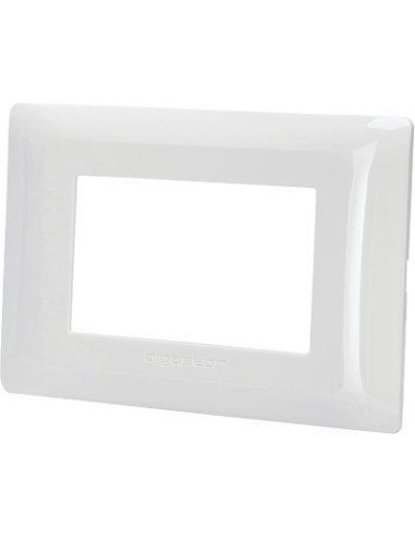 PLACCA COPRIFRUTTI ABM BIANCO POSTI 3 MM 120X85