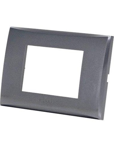 PLACCA COPRIFRUTTI AVP GRIGIO SCURO POSTI 3 MM 120X85