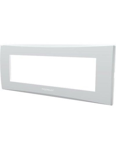 PLACCA COPRIFRUTTI AVP BIANCO POSTI 7 MM 205X80