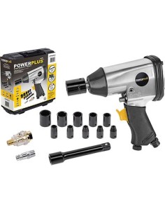 AVVITATORE AC PNEUMATICO IN KIT POWER PLUS ATTACCO 1/2F +RAPIDO NR 14