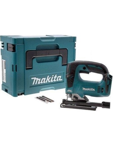 SEGHETTO ALTERNATIVO BATTERIA DJV182ZJ MAKITA VOLT 18 SOLO CORPO MACCHINA + VALIGETTA