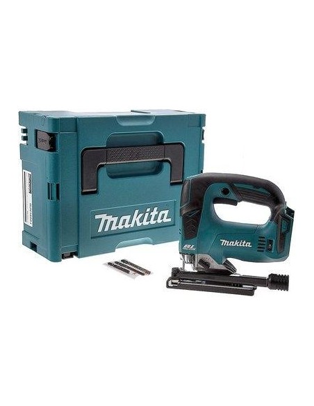 SEGHETTO ALTERNATIVO BATTERIA DJV182ZJ MAKITA VOLT 18 SOLO CORPO MACCHINA + VALIGETTA