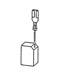 CARBONCINO BOSCH Z0167 PORTA  GRAFITE MM 5X 8 H.MM 15,5 CF - PZ 2