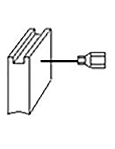 CARBONCINO BOSCH Z1152 PORTA  GRAFITE MM 5X10 H.MM 7 CF - PZ 2