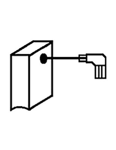 CARBONCINO MAKITA Z0661 PORTA  GRAFITE MM 5X11 H.MM 15,5 CF - PZ 2