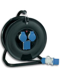 AVVOLGICAVO INDUSTRIALE BLU IP44 FME 2P+T 16A X2 N...XMMQ 3X2,5 MT 30