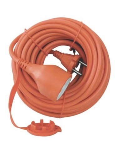 PROLUNGA LINEARE GARDEN ELECTRALINE ARANCIO 2P+T 16A SCHUKO N...XMMQ 2X1,5 MT 20