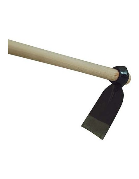 ZAPPA OCCHIO TONDO 016 + MANICO ORSATTI ACCIAIO FORGIATO/FAGGIO GR 400 MM 75X125 H.CM 130