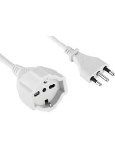 PROLUNGA LINEARE 46126 ELECTRALINE BIANCO 2P+T 16A BIPASSO SCHUKO N...XMMQ 3X1.5 MT 10