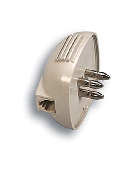 SPINA TRIPOLARE + PRESA MODULARE + PLUG 6/4 FME