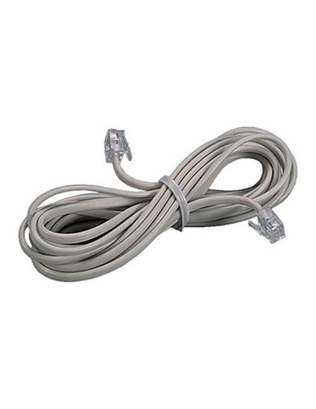 PROLUNGA TELEFONO LINEARE FME AVORIO 2 PLUG 6/4 MT 3
