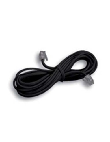 PROLUNGA TELEFONO LINEARE FME NERO 2 PLUG 6/4 MT 3