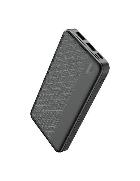 POWER BANK MAH 10000 + LED  LOSTECH NERO PRESA TYPE C-MICRO USB USCITA USB