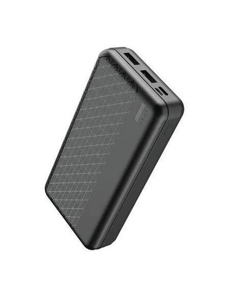 POWER BANK MAH 20000 + LED  LOSTECH NERO PRESA TYPE C-MICRO USB USCITA USB