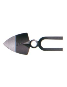 ZAPPA CUORE BIDENTE OCCHIO TONDO 229A BELLOTA ACCIAIO FORGIATO GR 525 MM 110X310 SM.MM 32