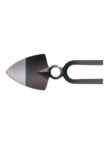 ZAPPA CUORE BIDENTE OCCHIO TONDO 229A BELLOTA ACCIAIO FORGIATO GR 525 MM 110X310 SM.MM 32