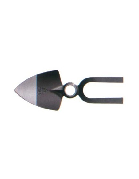 ZAPPA CUORE BIDENTE OCCHIO TONDO 229A BELLOTA ACCIAIO FORGIATO GR 525 MM 110X310 SM.MM 32