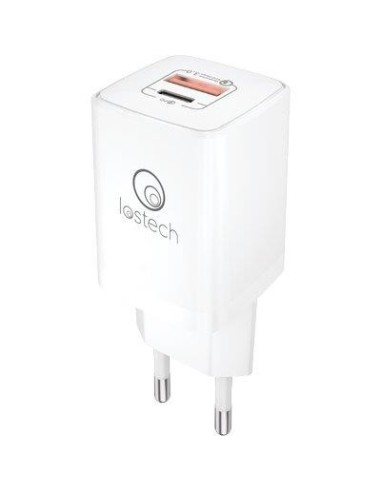 CARICABATTERIA SMARTPHONE LS-NC08 LOSTECH VOLT 230 WATT 20 1 PRESA USB + 1 PRESA TYPE C